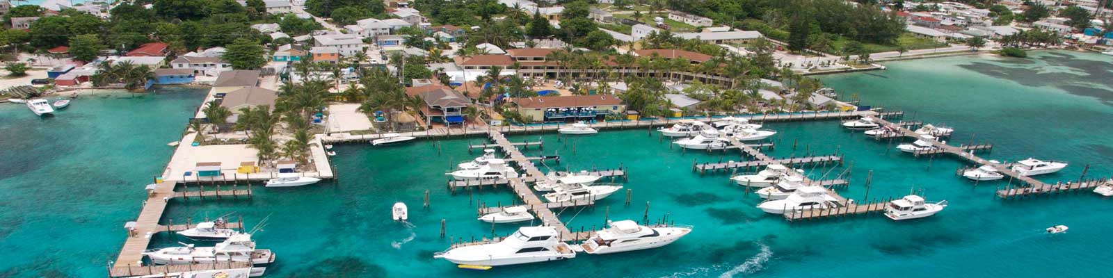 From above, the cobalt blue water of the Gulf Stream quickly gives way to the gin-clear flats of North Bimini and South Bimini islands.
